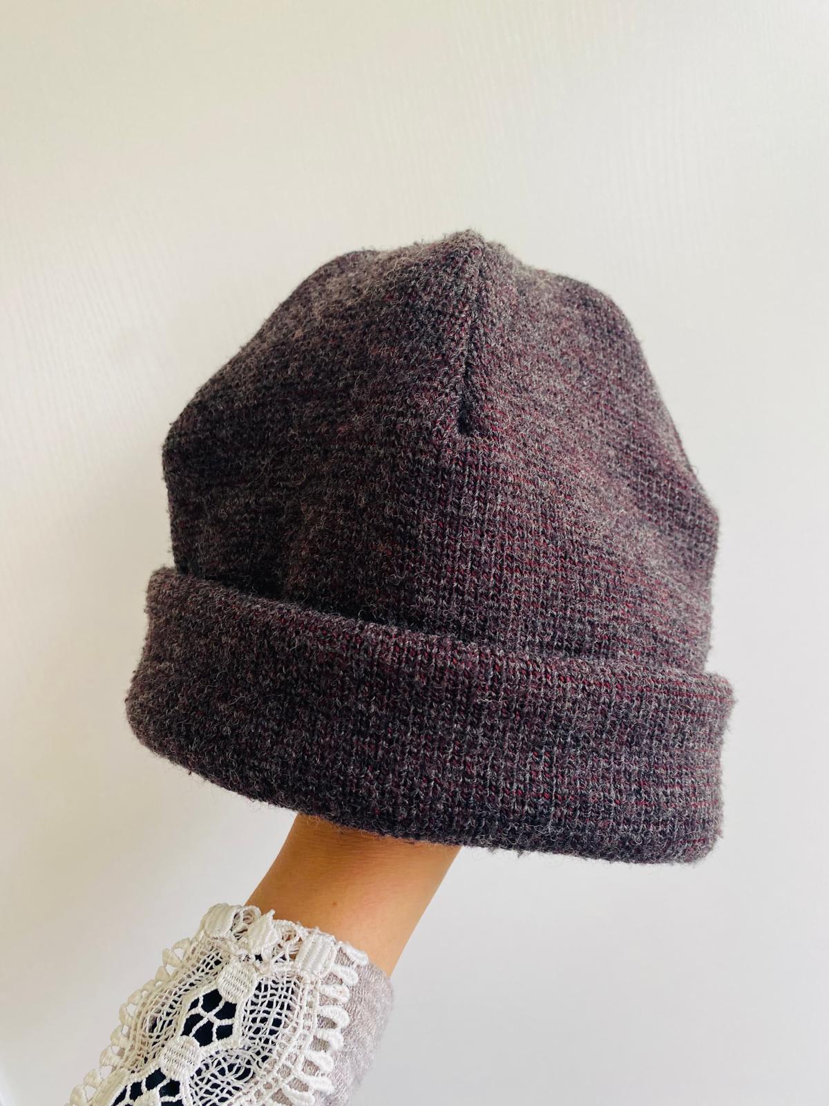 Bonnet upcyclé - adulte