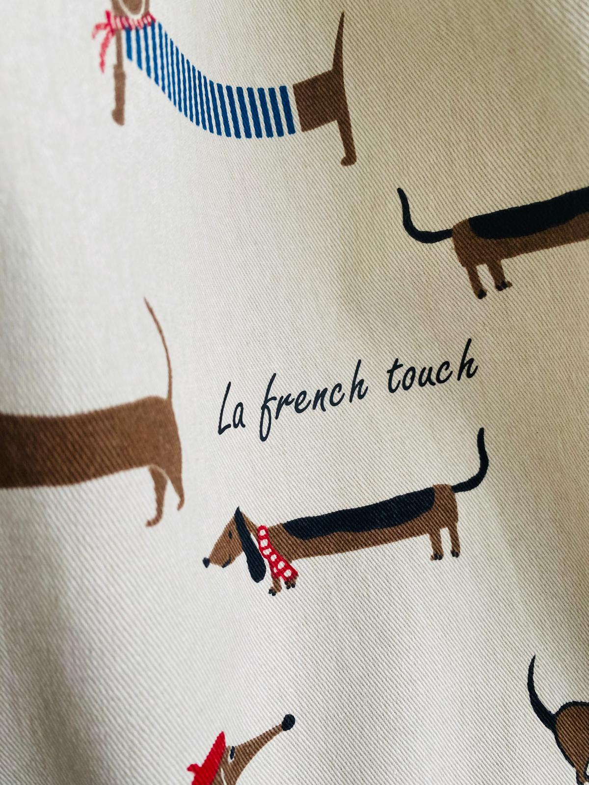 Sac cabas Teckel french touch