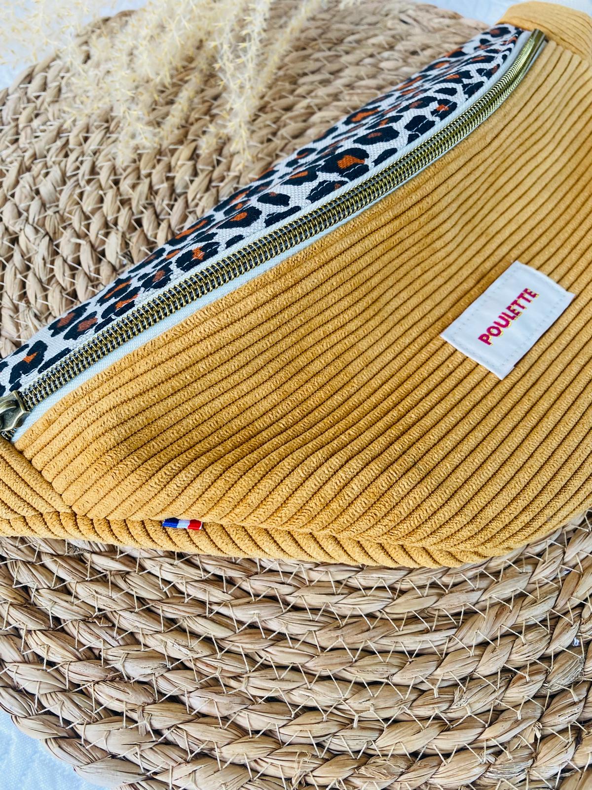 Sacs bananes velours à message