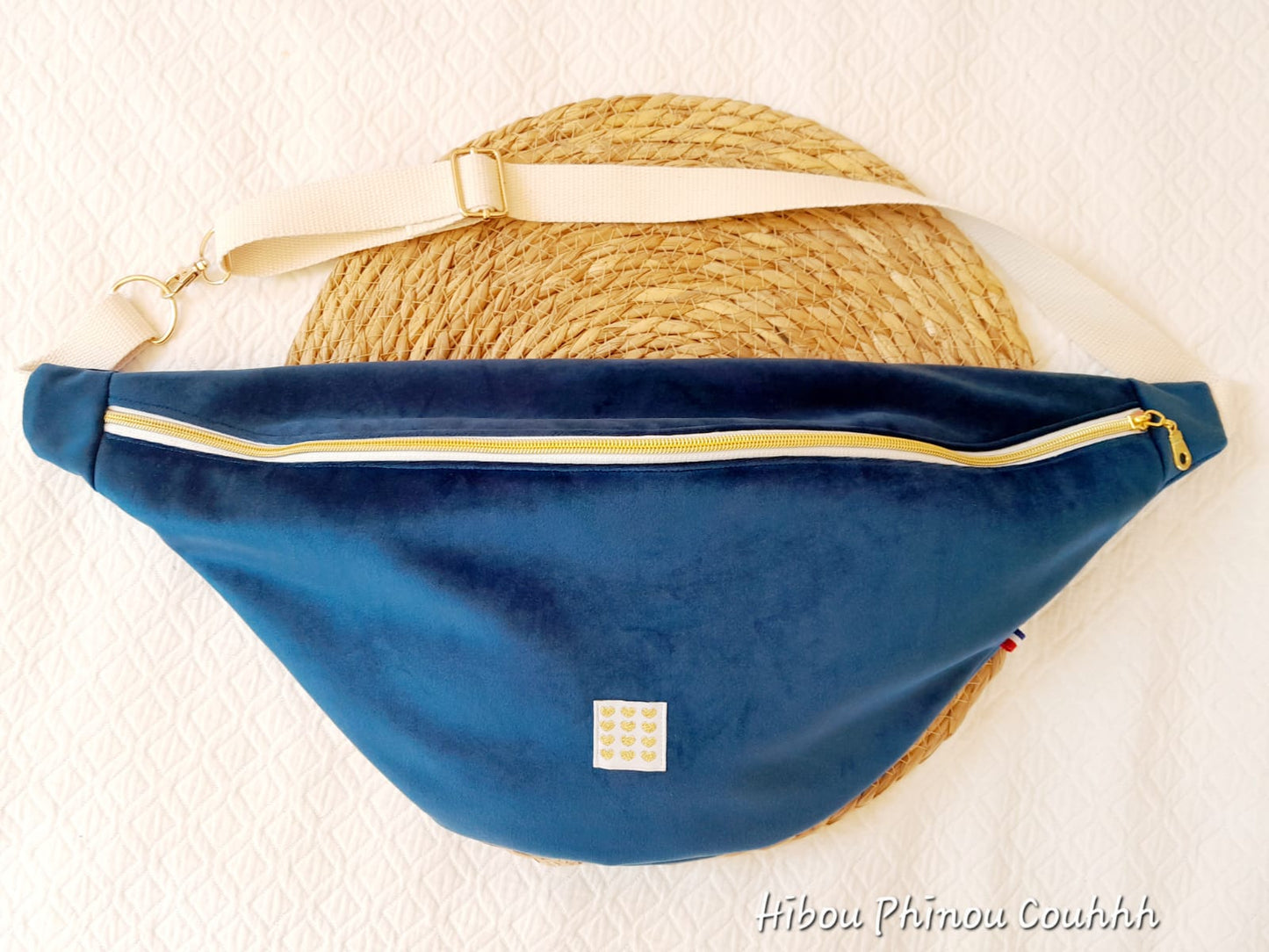 Sac ban. velours XL adoptée