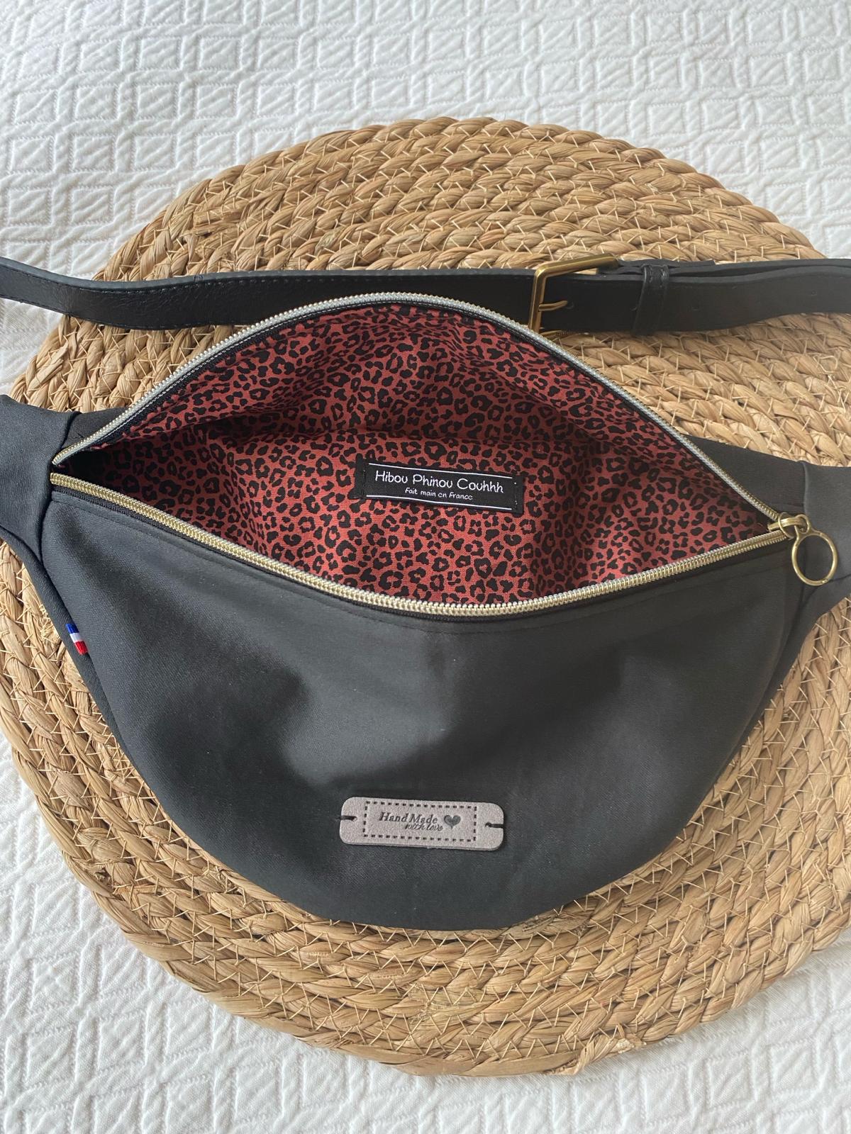 Sac ban. noir up. - sangle amovible - adopté