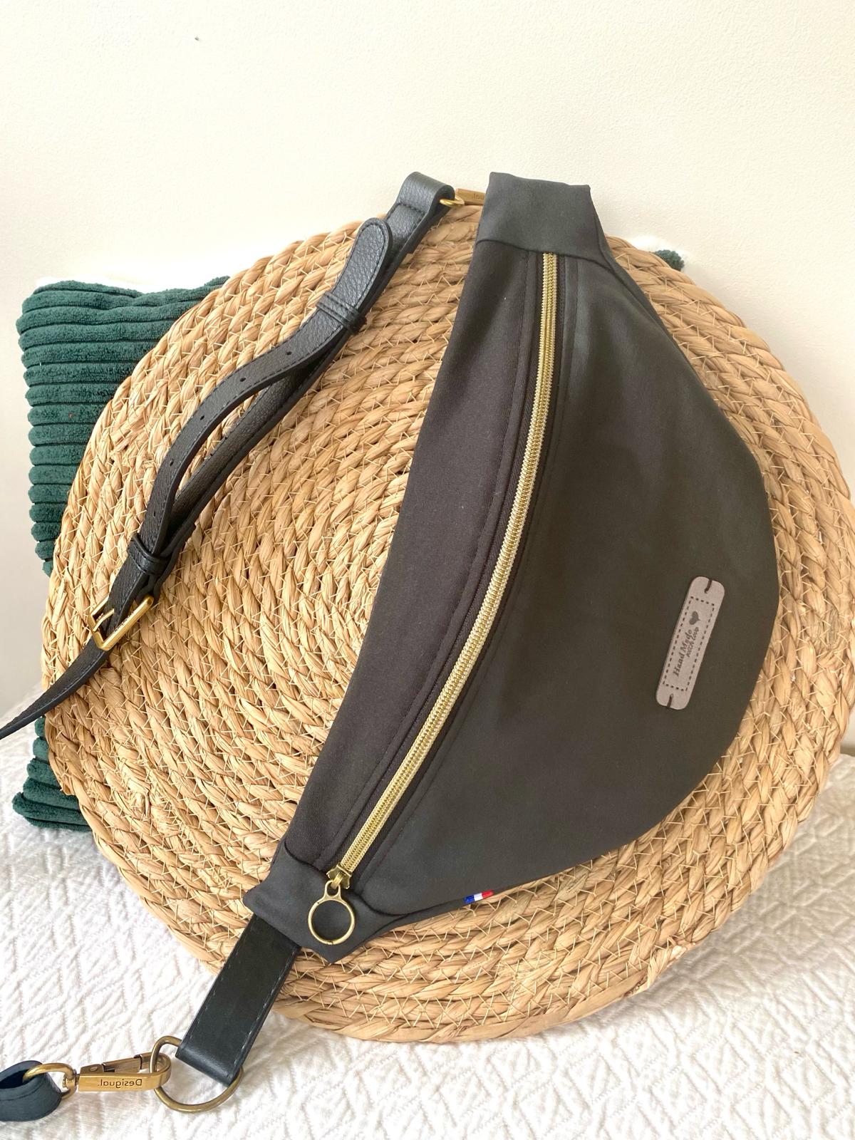 Sac ban. noir up. - sangle amovible - adopté