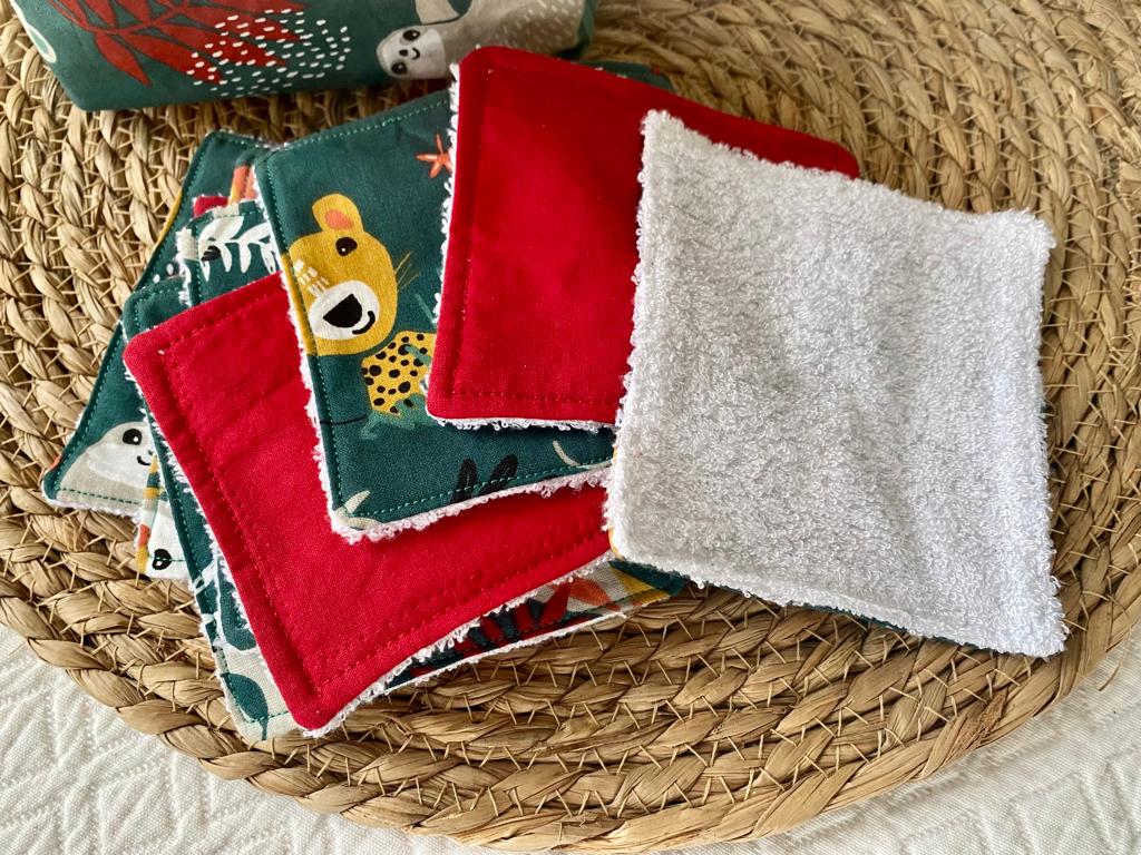 Ensemble panière et lingettes jungle - promo