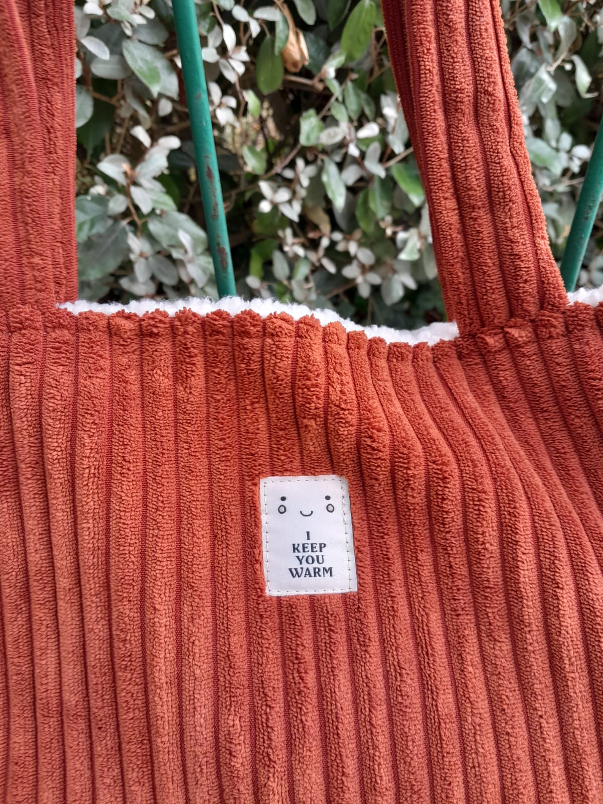 Sac cab. velours sherpa ultra doux - adopté