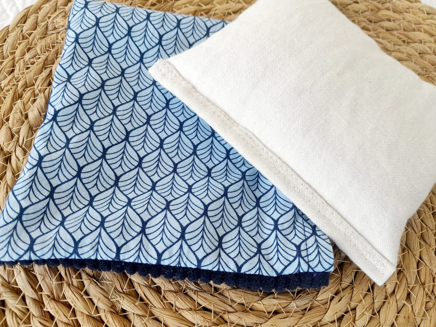 Bouillotte sèche à housse lavable