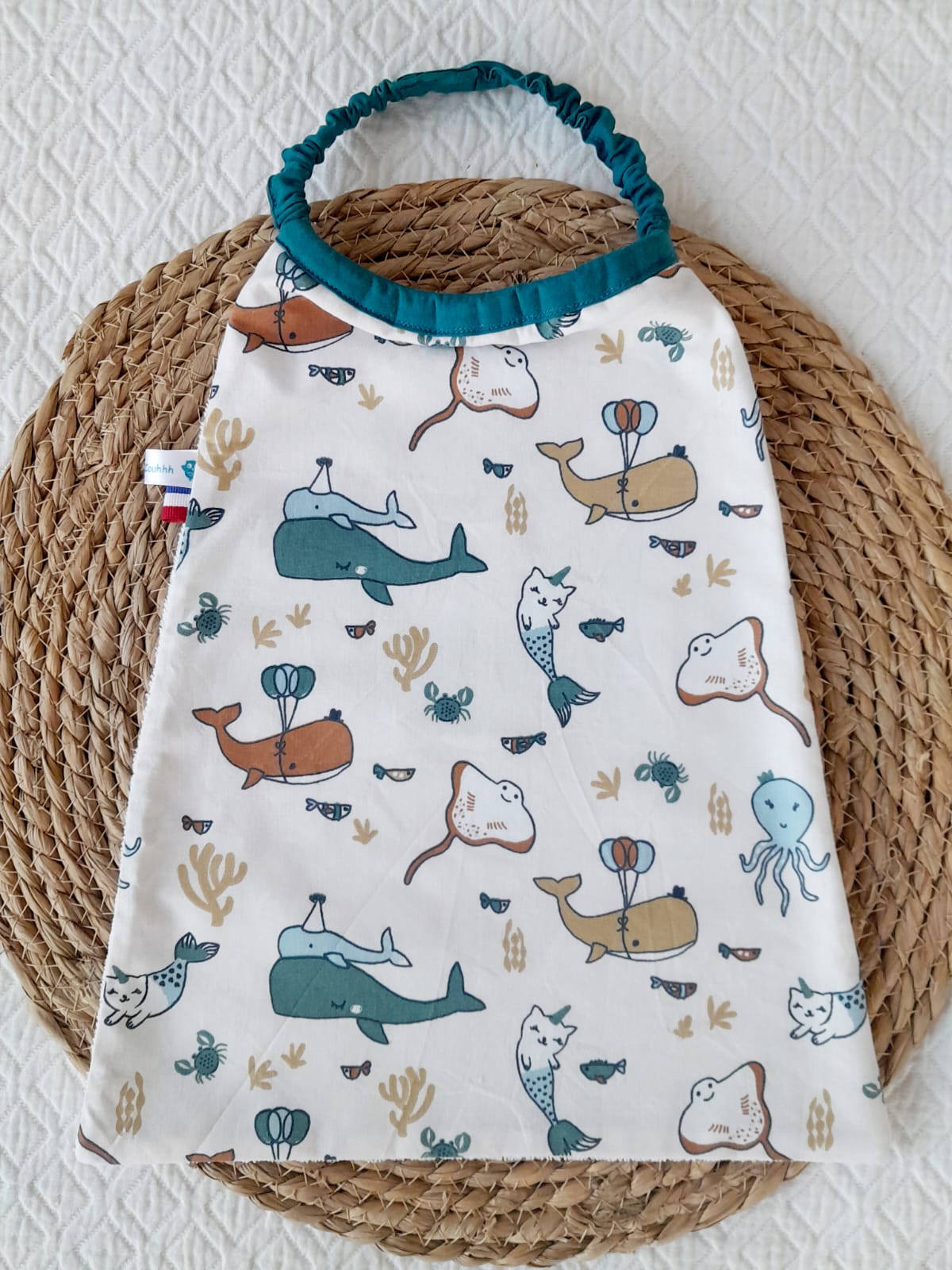Serviette de table élastiquée