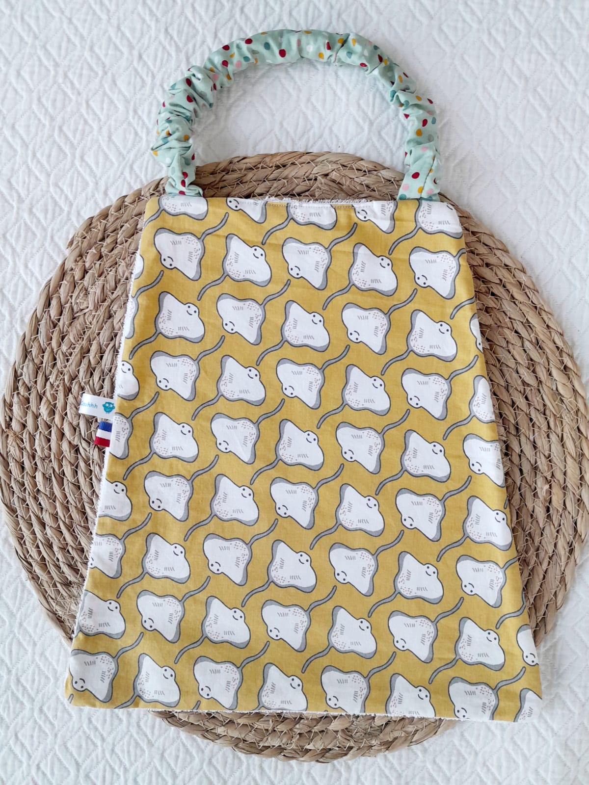 Serviette de table élastiquée