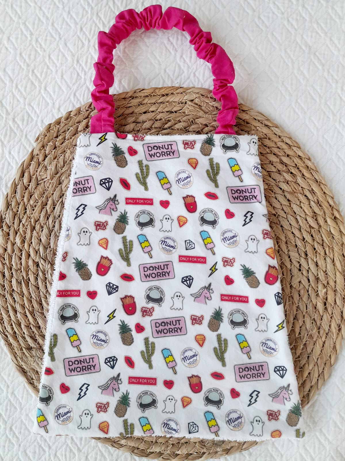 Serviette de table élastiquée