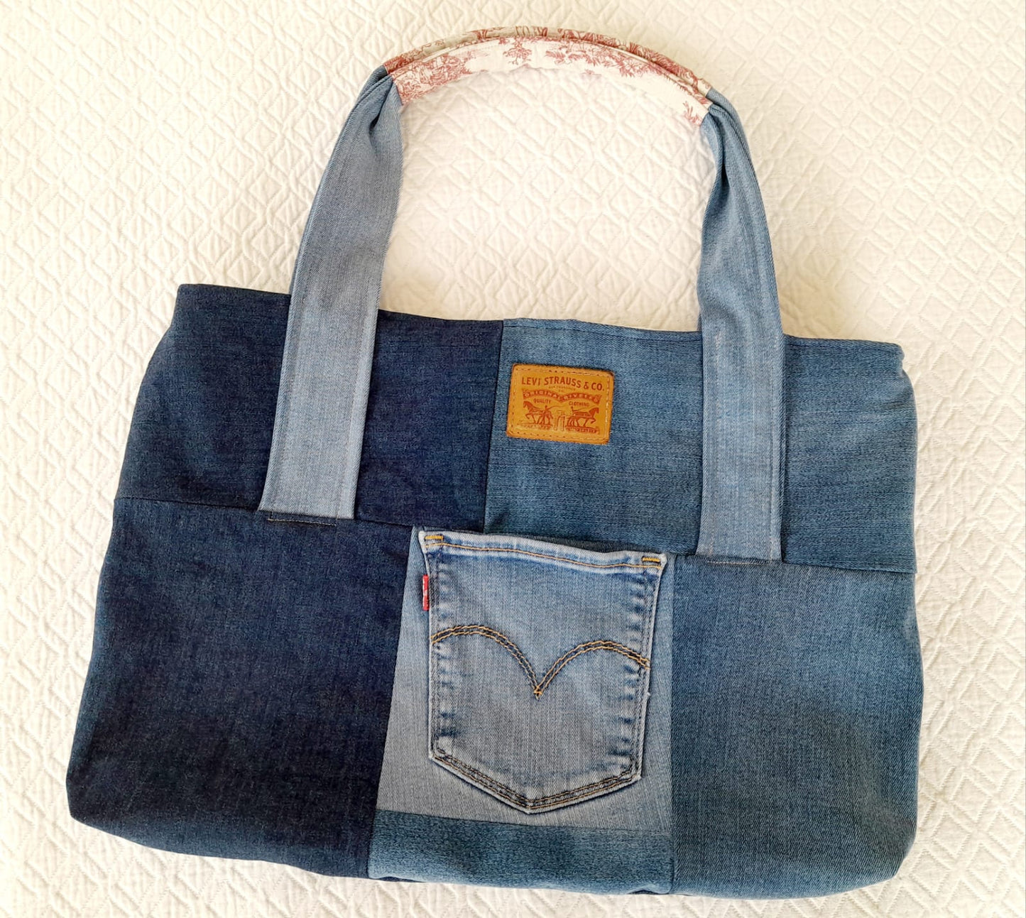 Sac Cab. Patchwork Jean Up. adopté