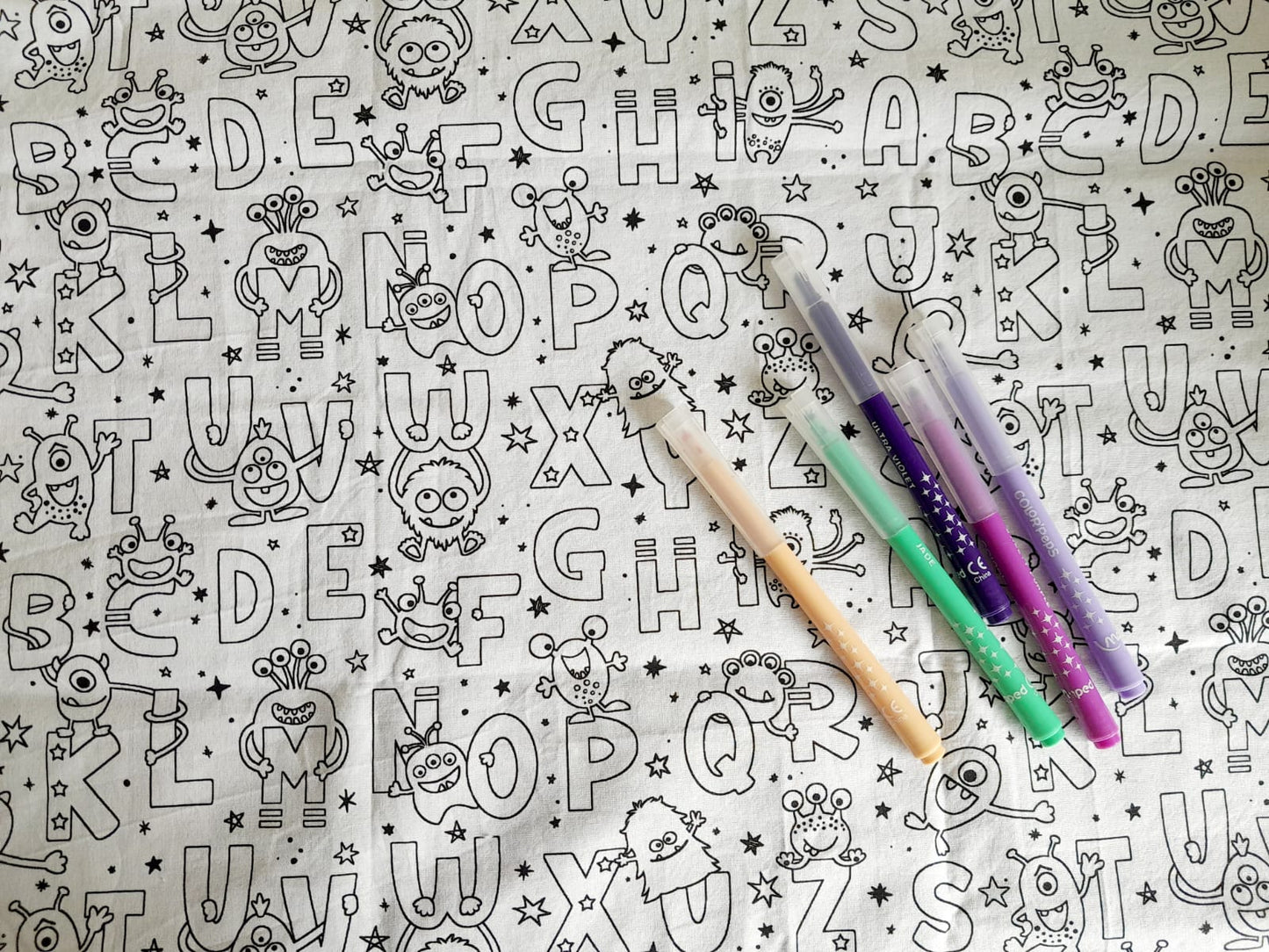 Coloriage lavable