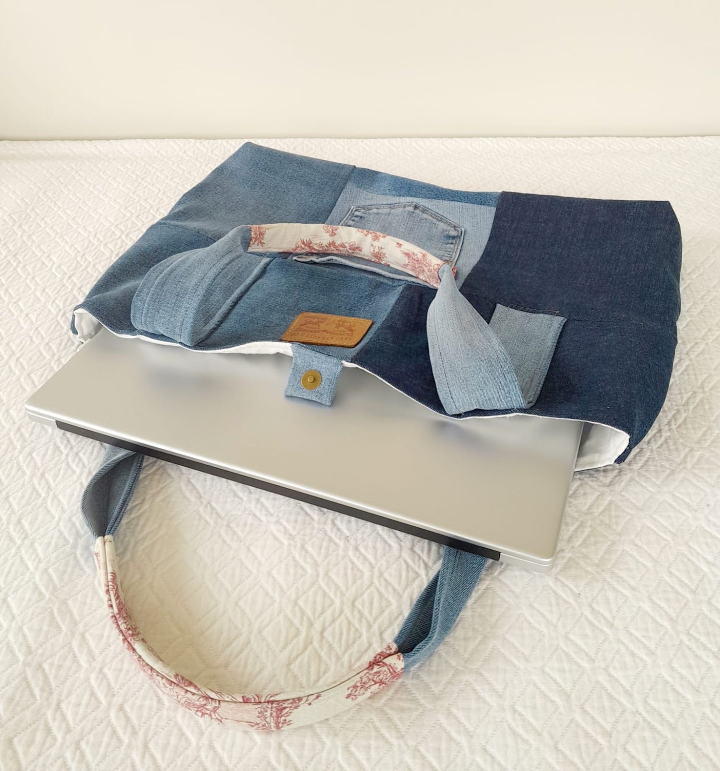 Sac Cab. Patchwork Jean Up. adopté