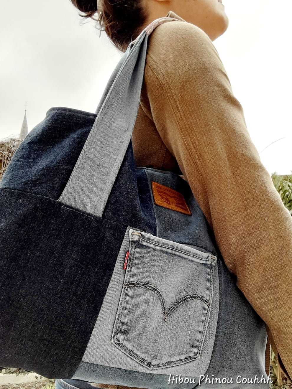 Sac Cab. Patchwork Jean Up. adopté