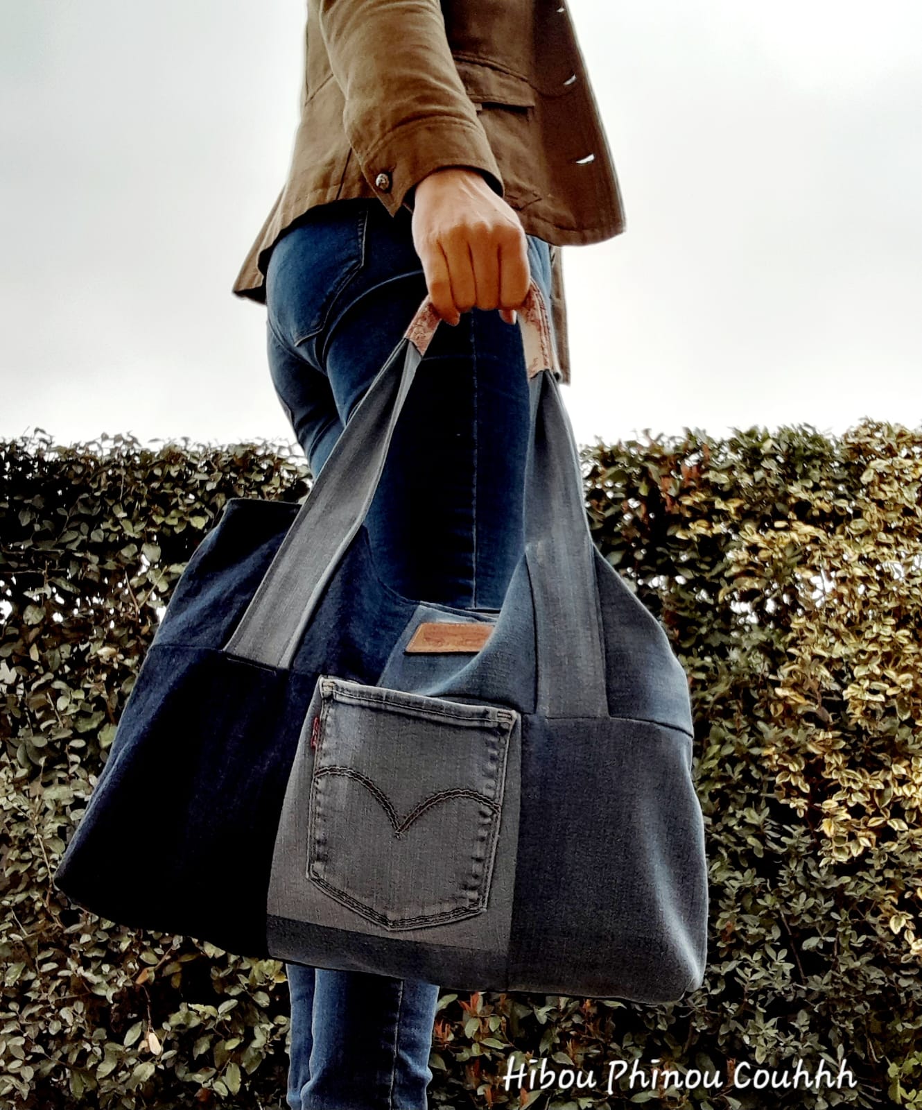 Sac Cab. Patchwork Jean Up. adopté