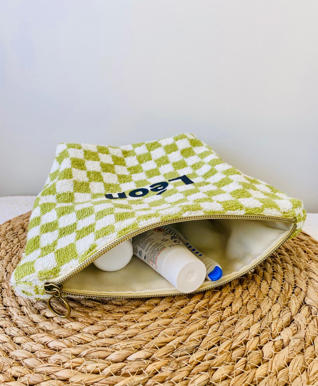Trousse de toilette éponge