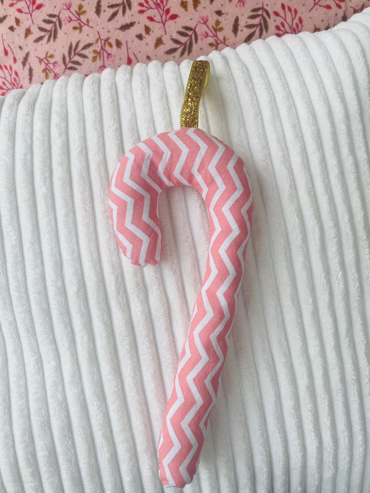 Sucre d'orge de Noël à suspendre