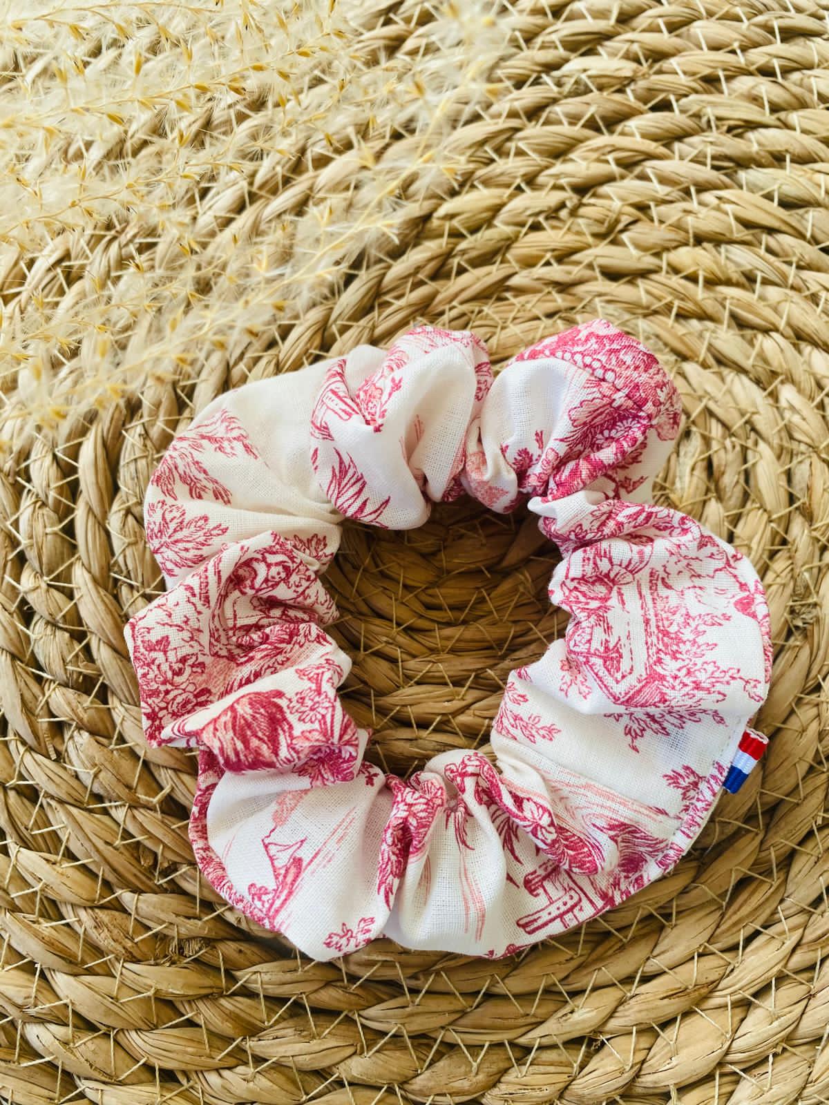 Chouchou Toile de jouy