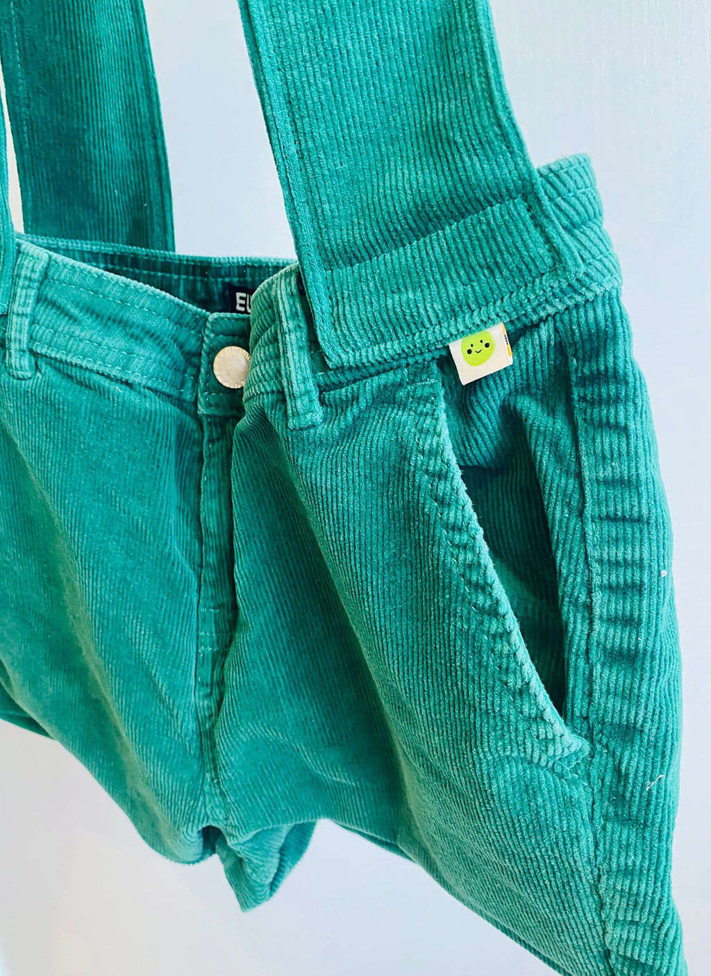 Sac cabas upcyclé velours Auguste