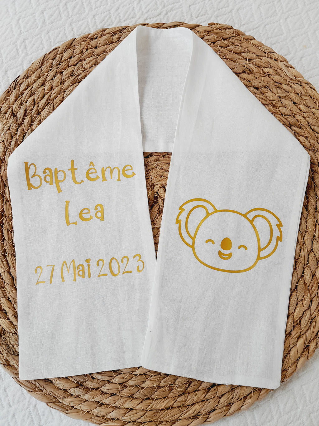 Echarpe - Etole de Baptême ou Communion