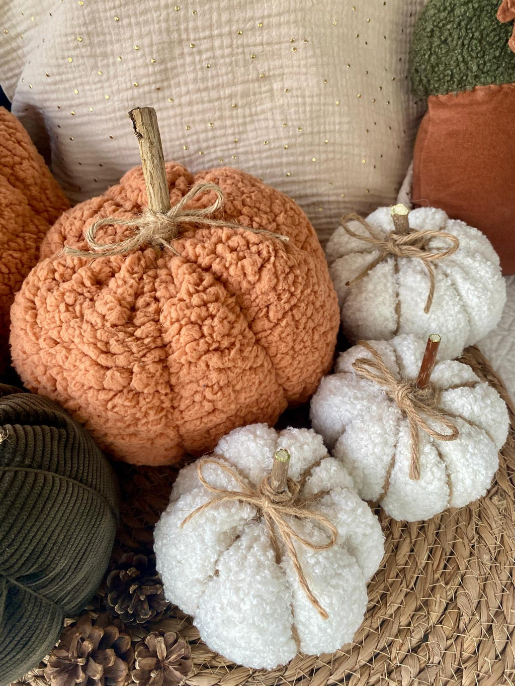 Citrouille décorative d'automne