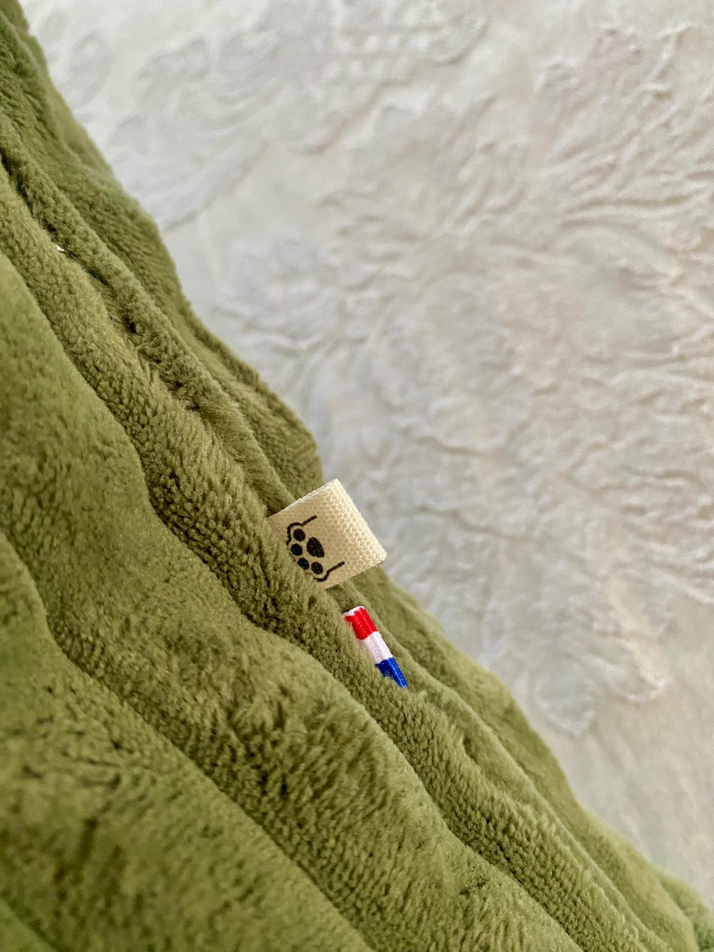 Coussin Velours Sapin