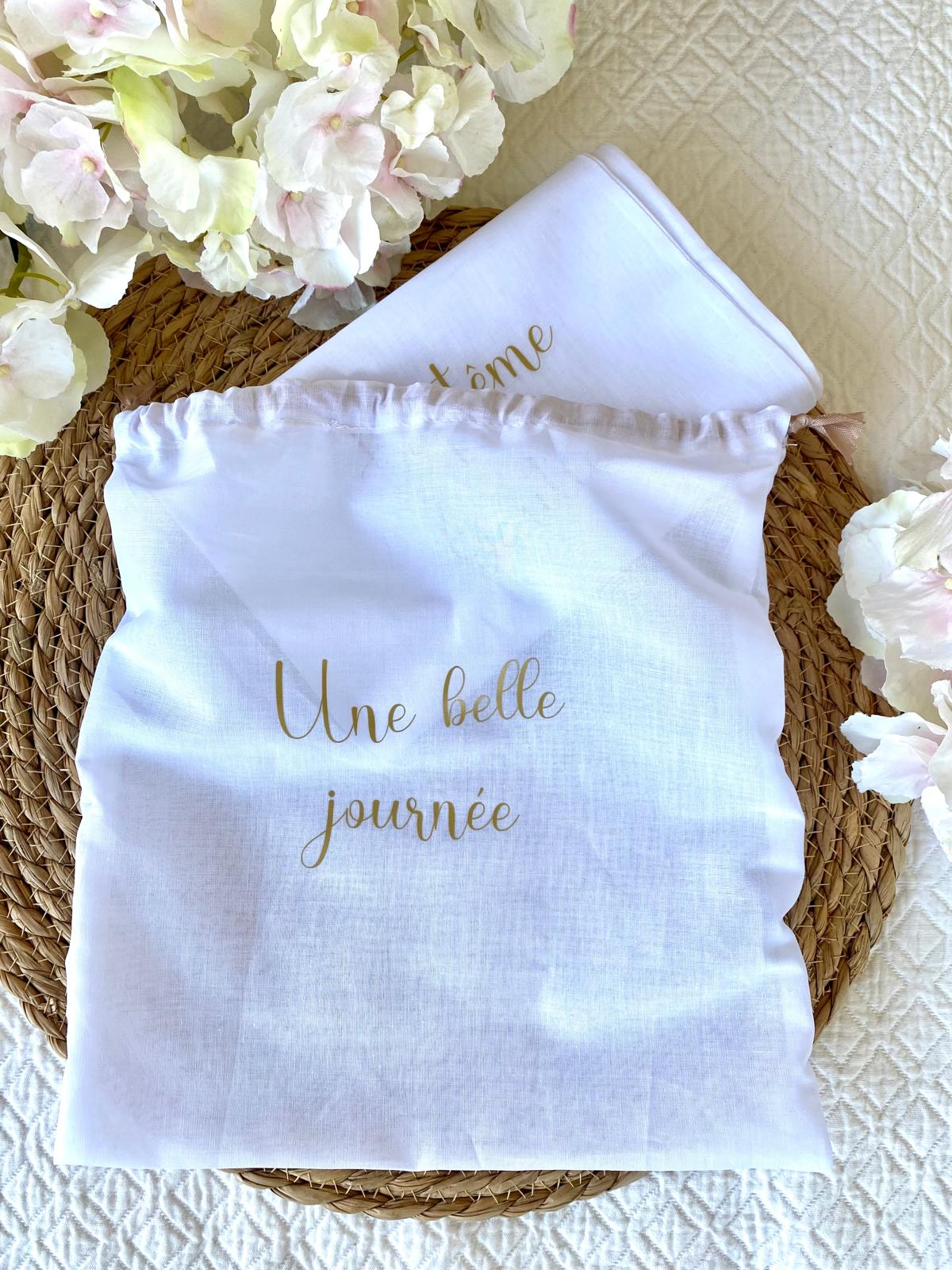 Pochon souvenir - écharpes de cérémonie