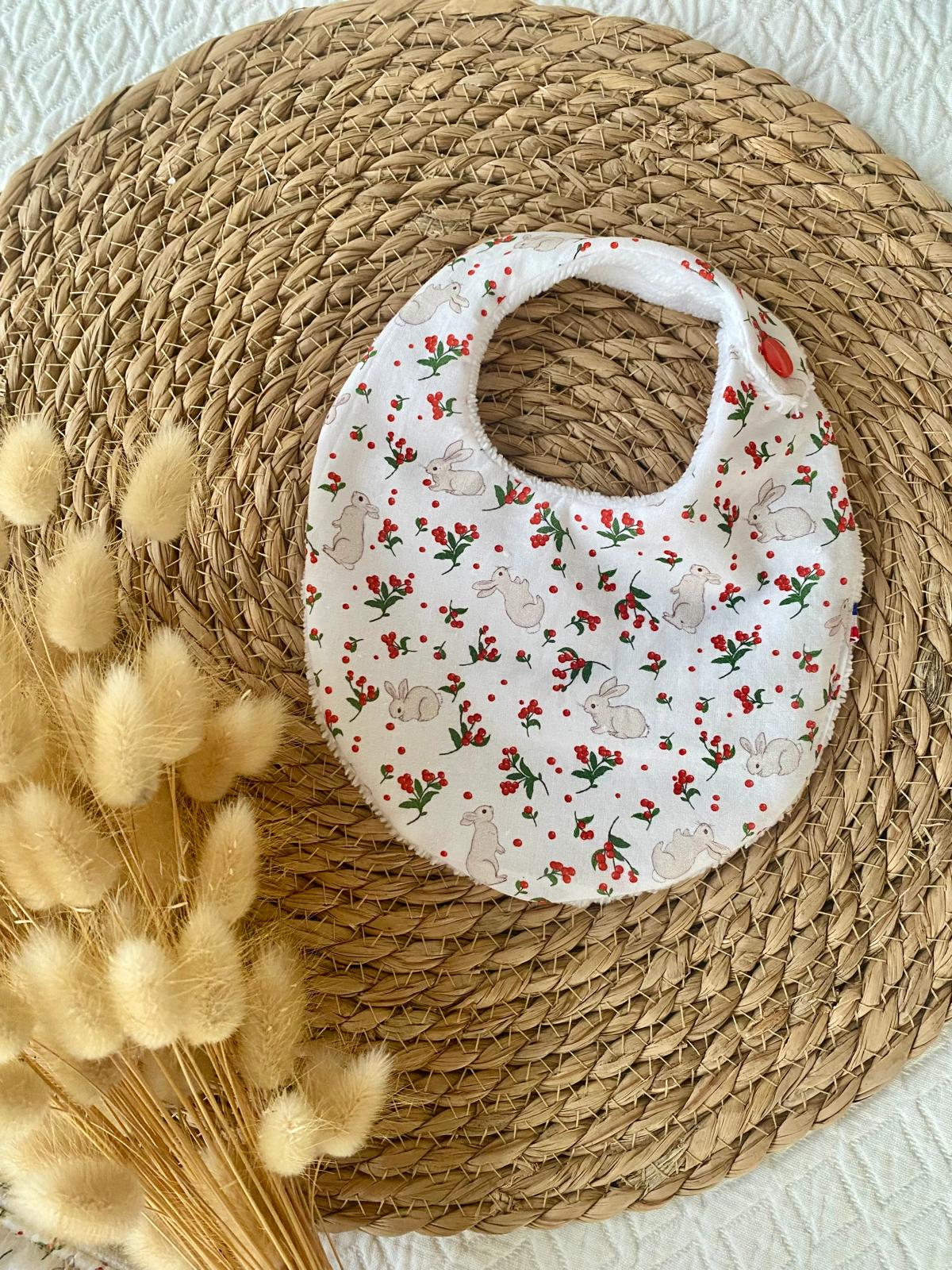 Bavoir naissance Belle&Boo