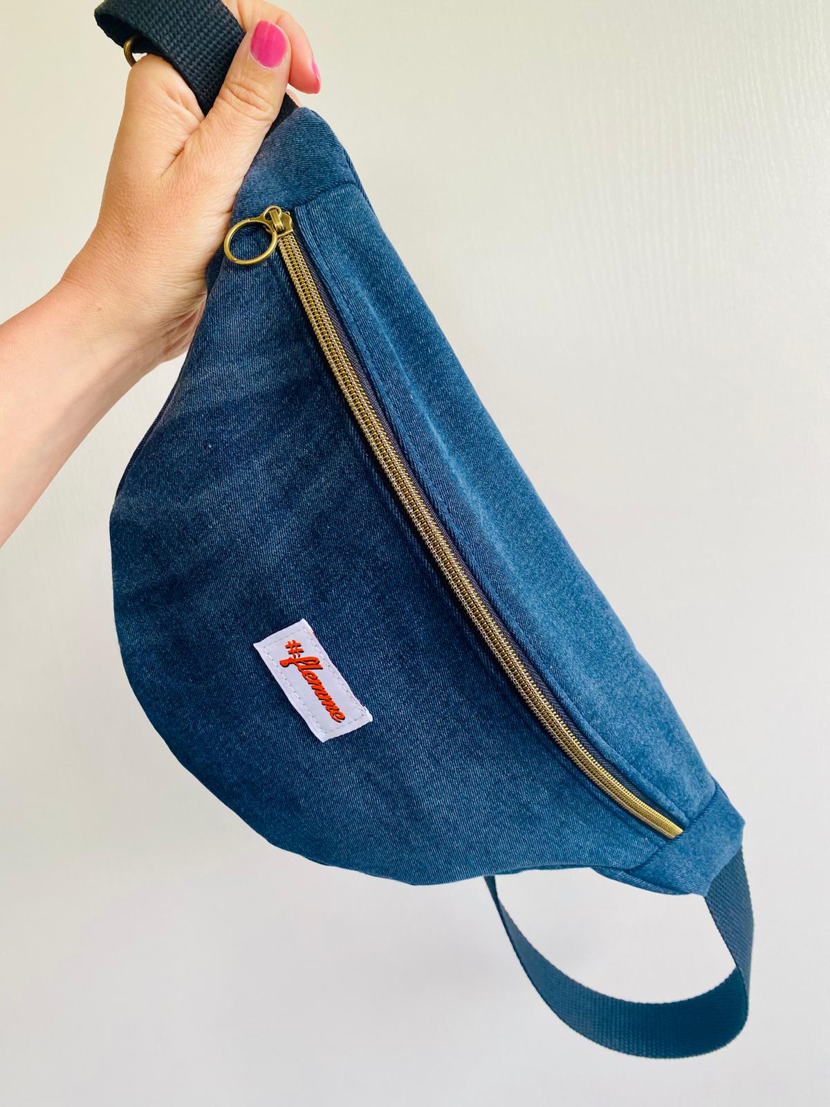 Sac banane jean upcyclé #flemme