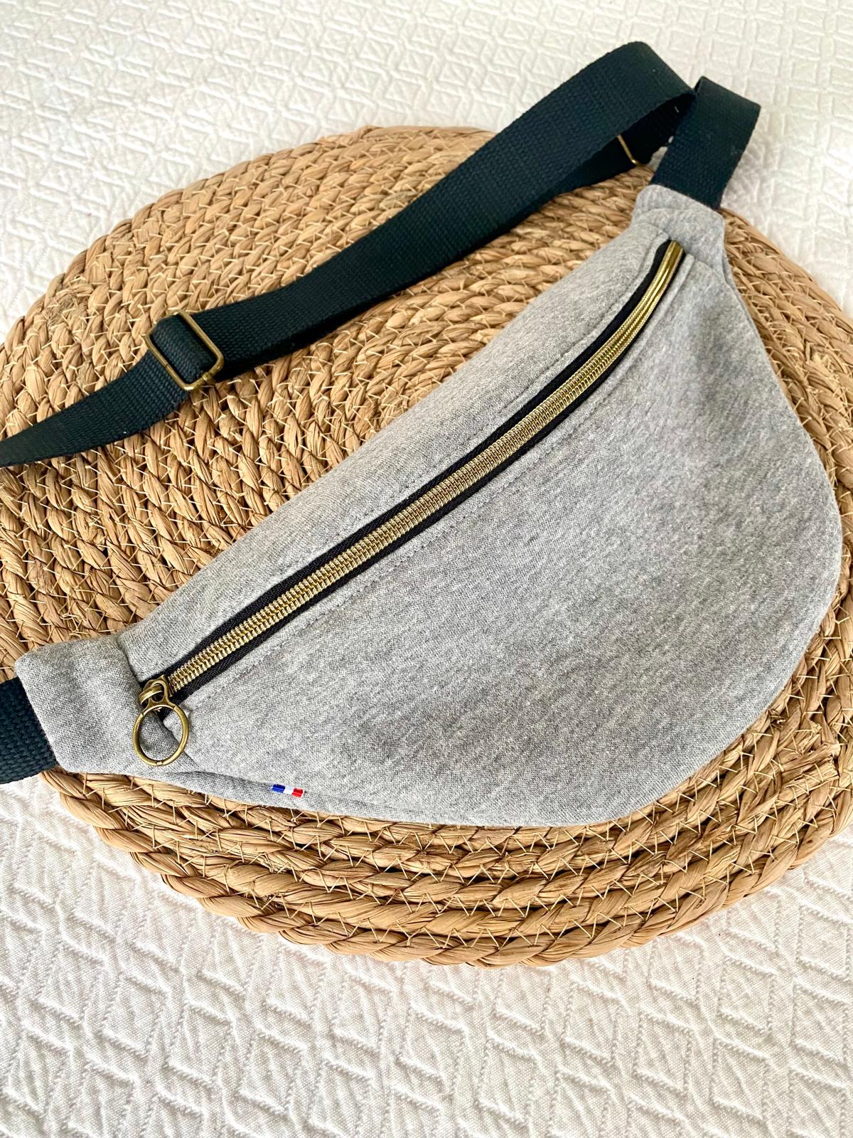 Sac banane mixte sweat molletonné