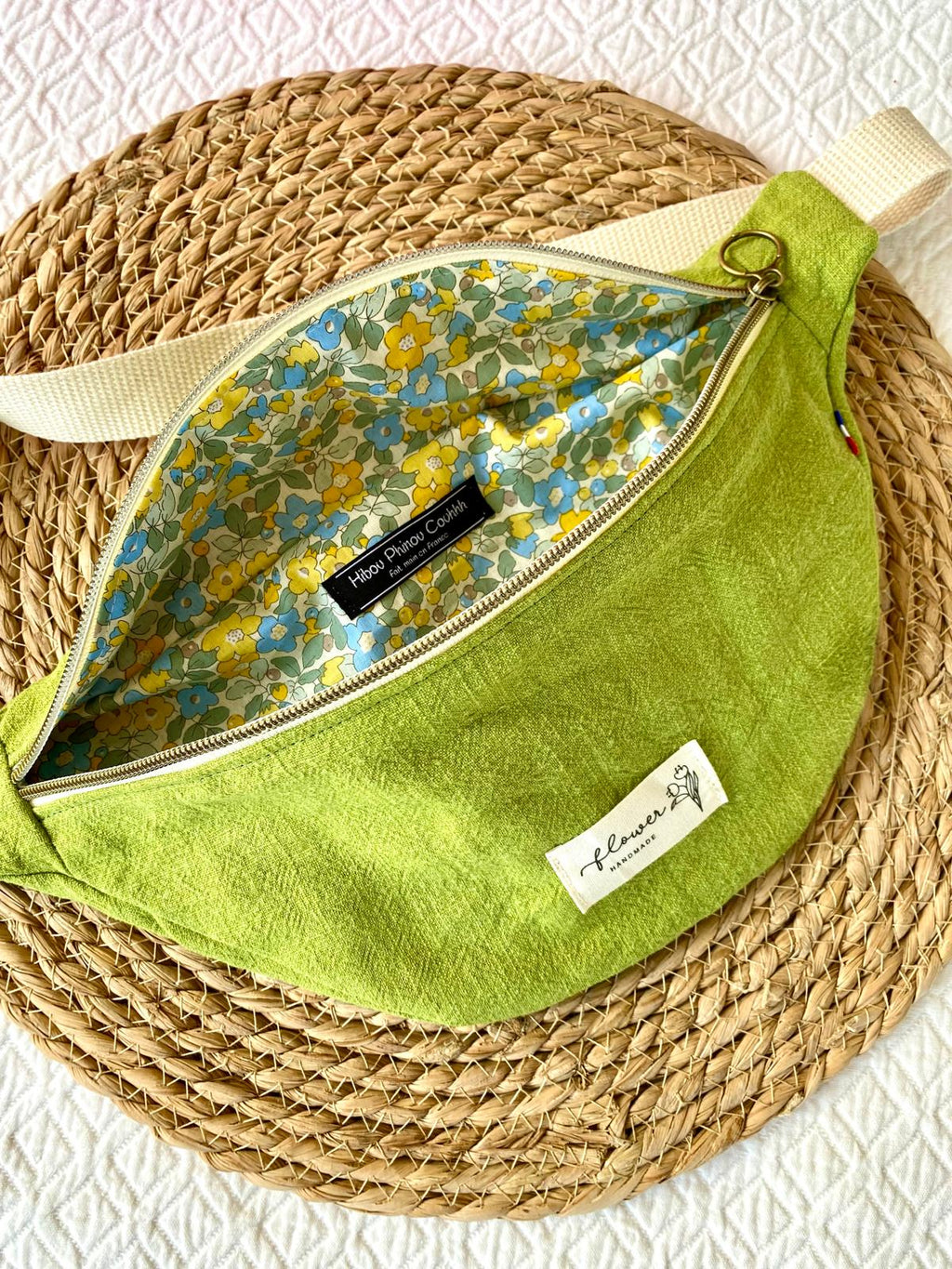 Sac banane collection lin lavé