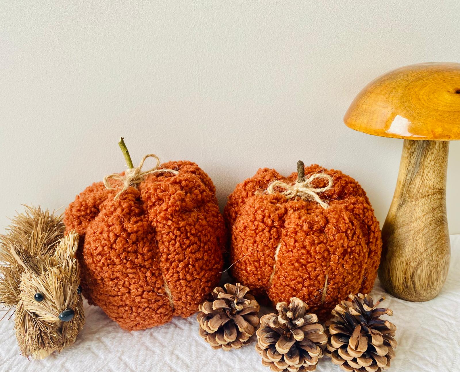 Citrouille décorative d'automne