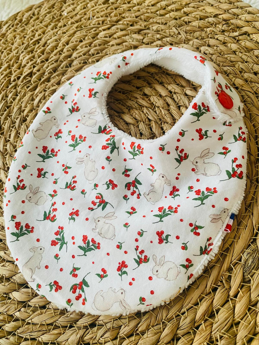 Bavoir naissance Belle&Boo