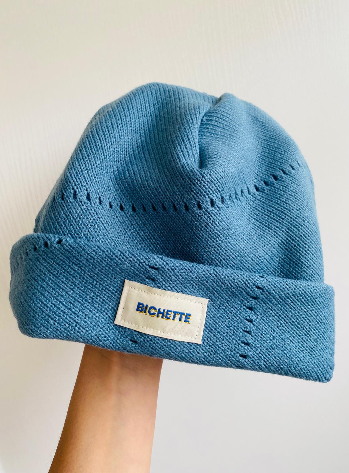 Bonnet upcyclé - adulte