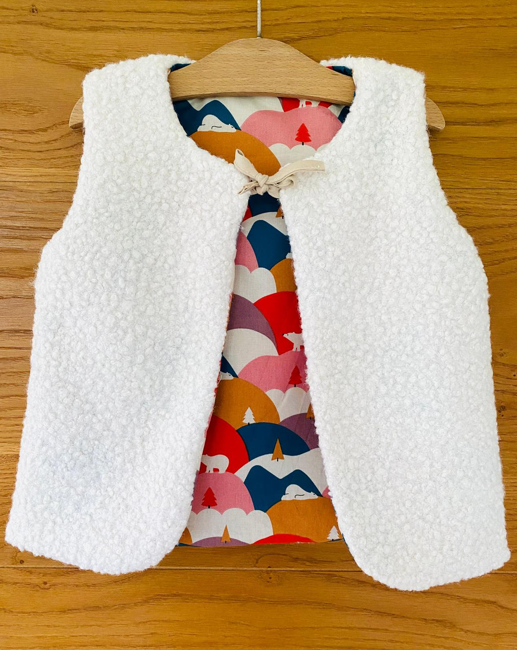 Gilet de berger réversible