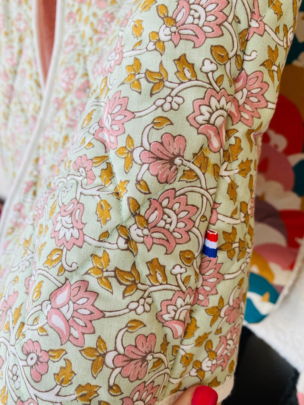 Gilet sans manche matelassé reversible