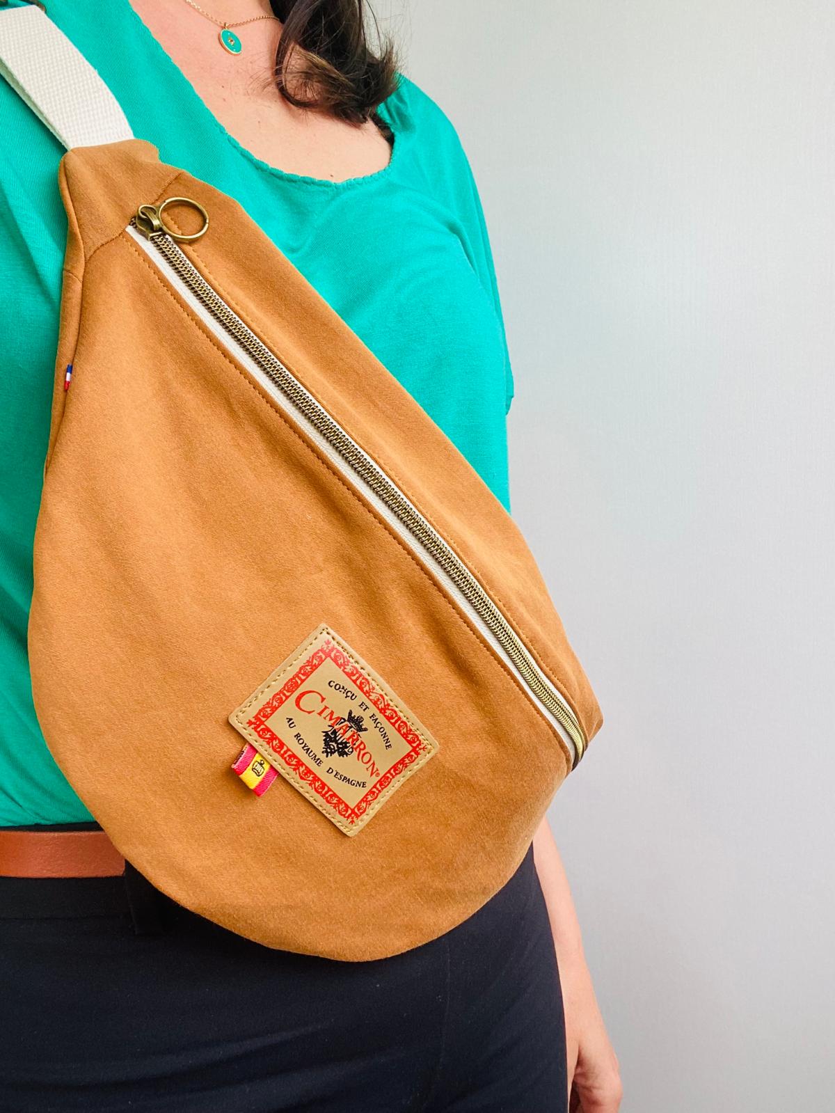 Sac banane Cimarron jean L upcyclée