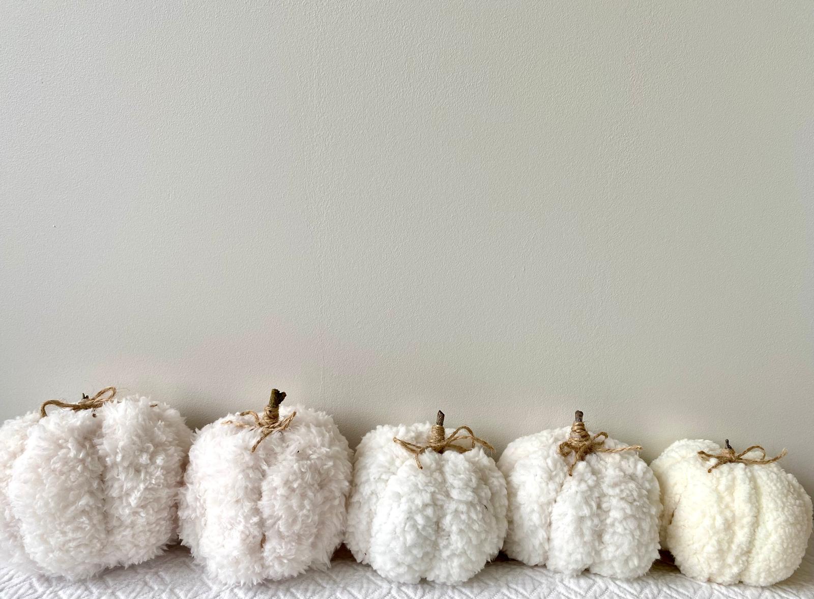 Citrouille décorative d'automne