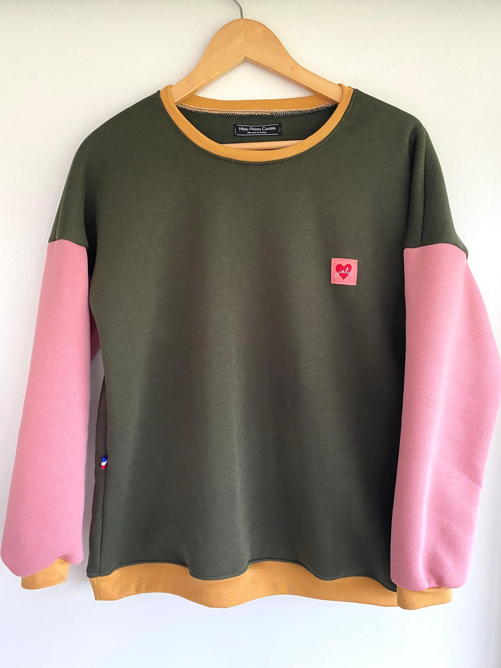 Sweat molleton Joli coeur