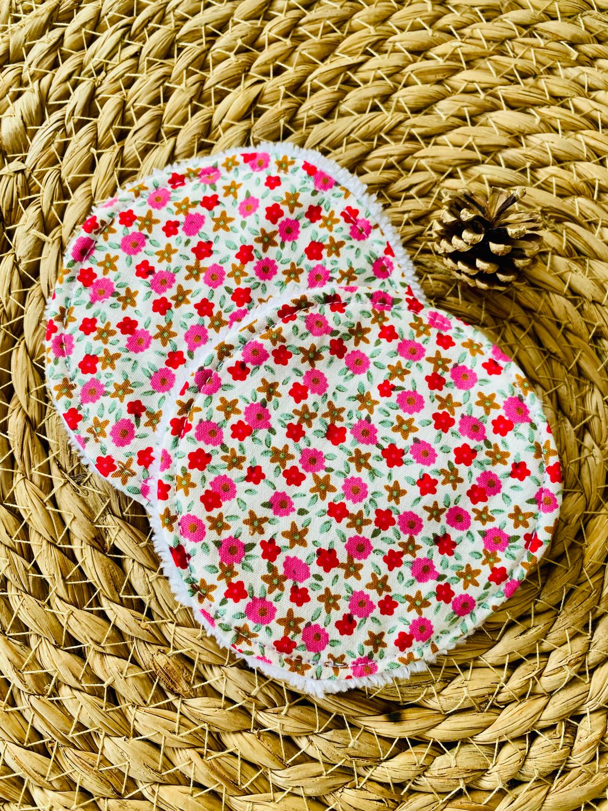 Lingettes démaquillantes rondes