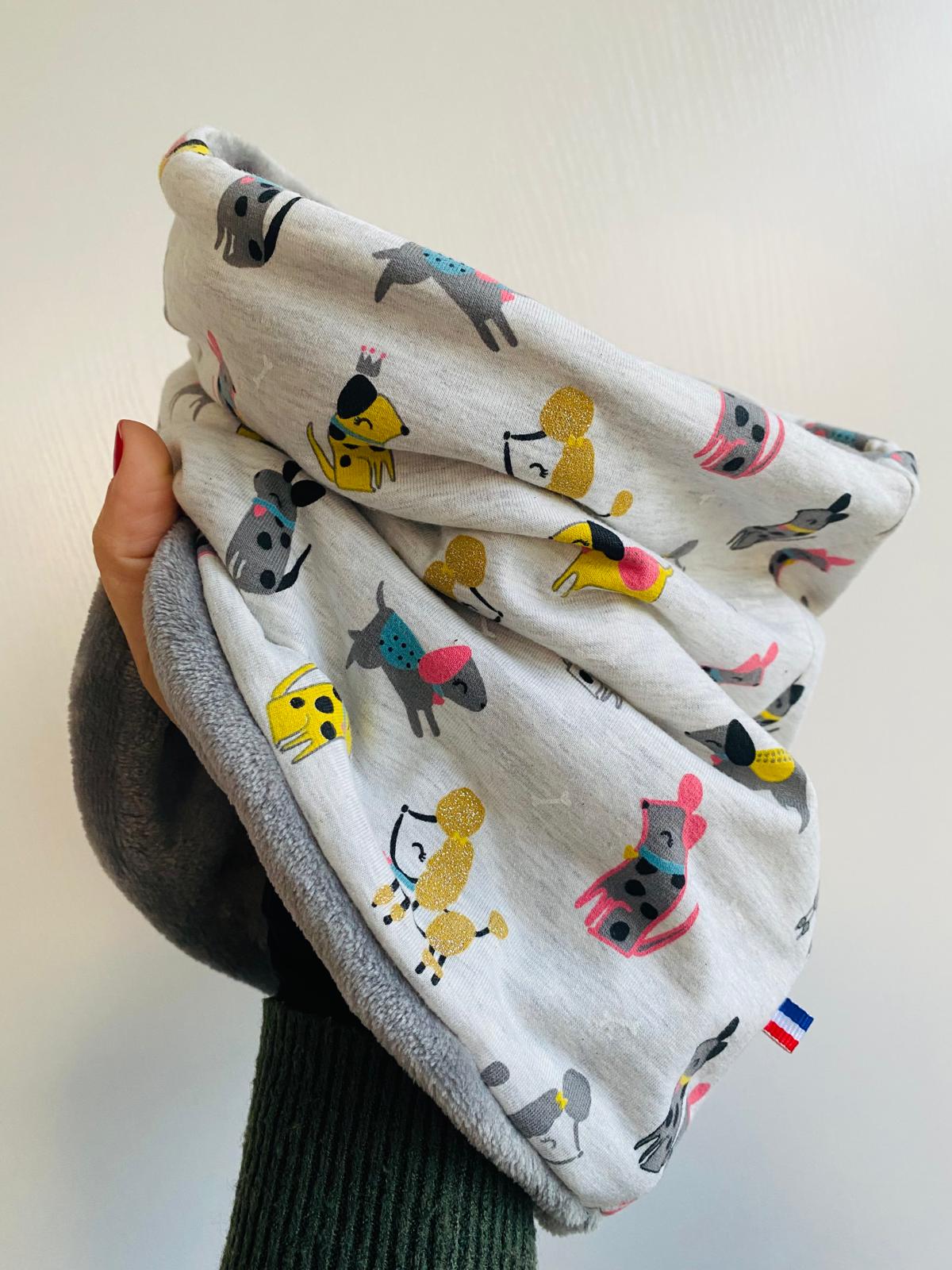 Snood jersey - tour de cou enfant