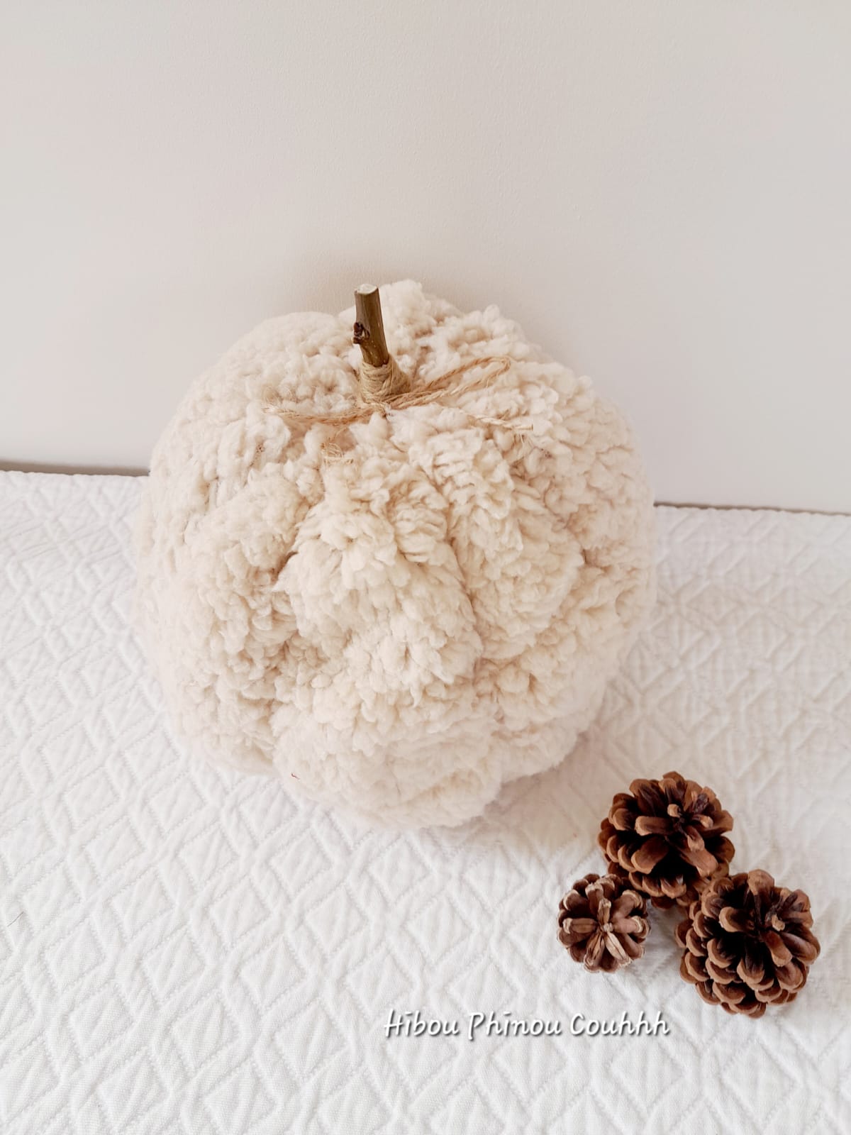 Citrouille décorative d'automne