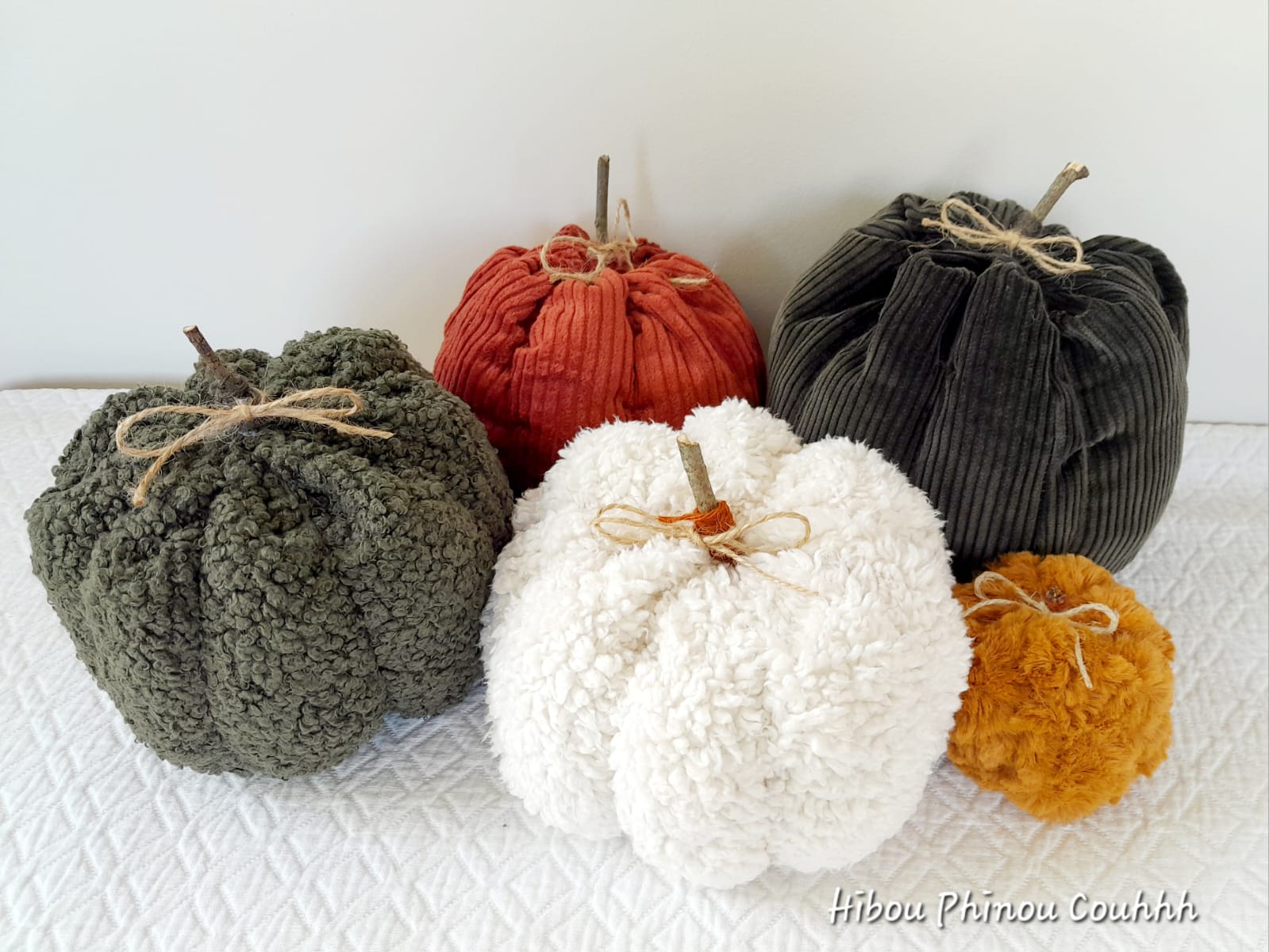 Citrouille décorative d'automne