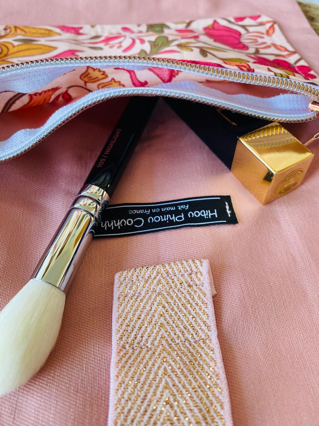 Trousse de beauté déroulante