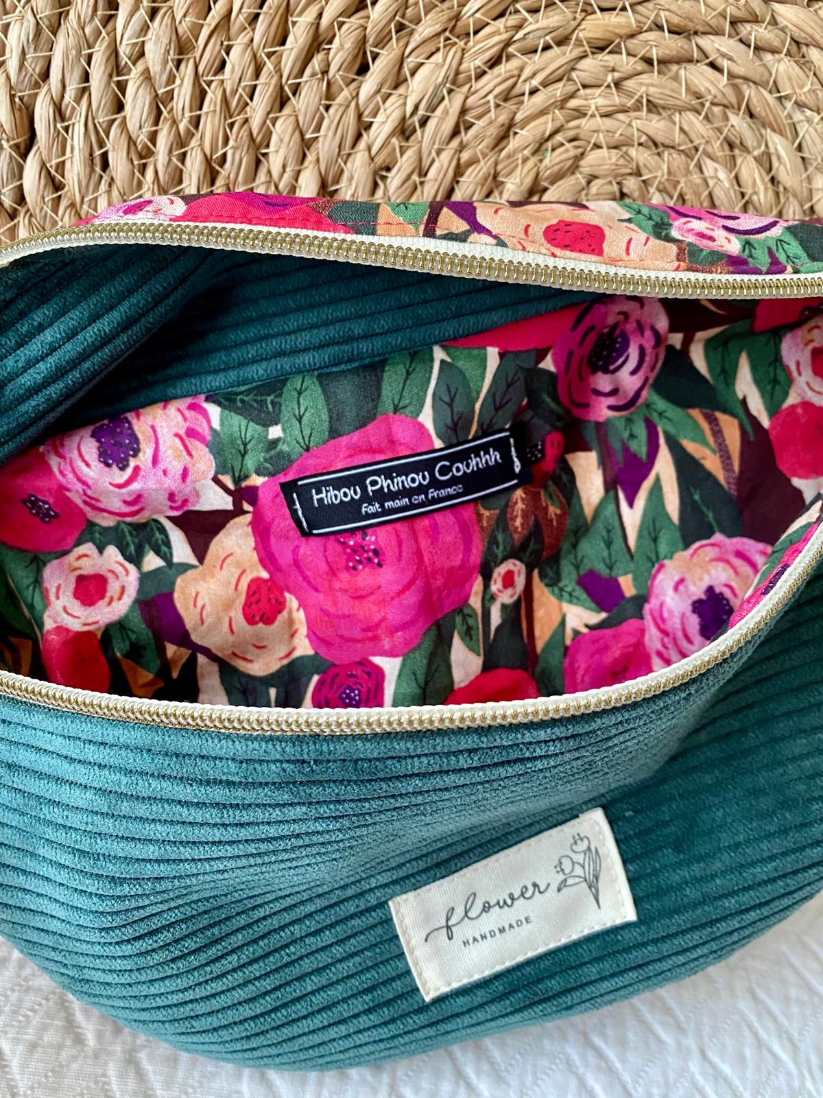 Sac banane velours Romantique