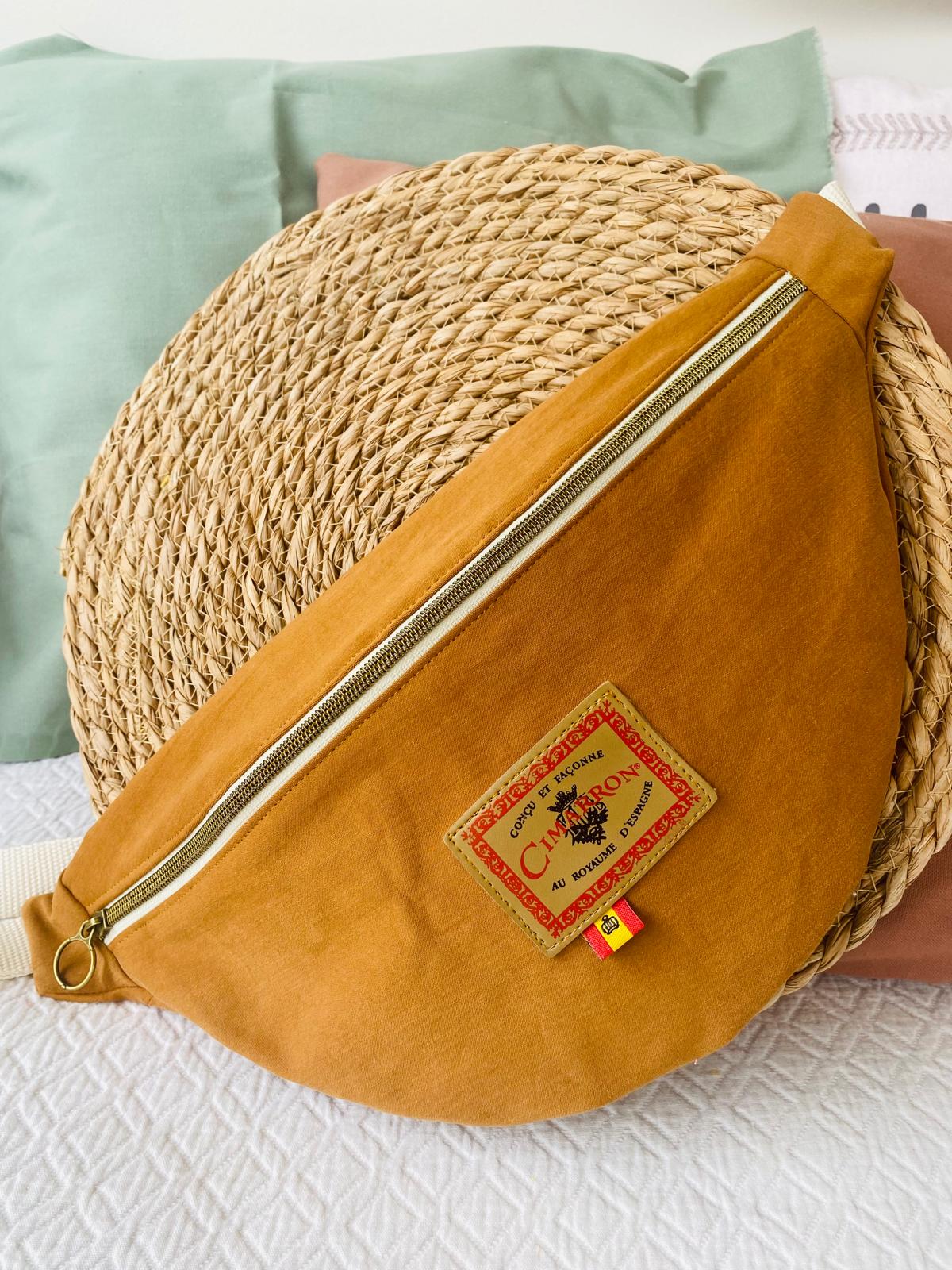 Sac banane Cimarron jean L upcyclée