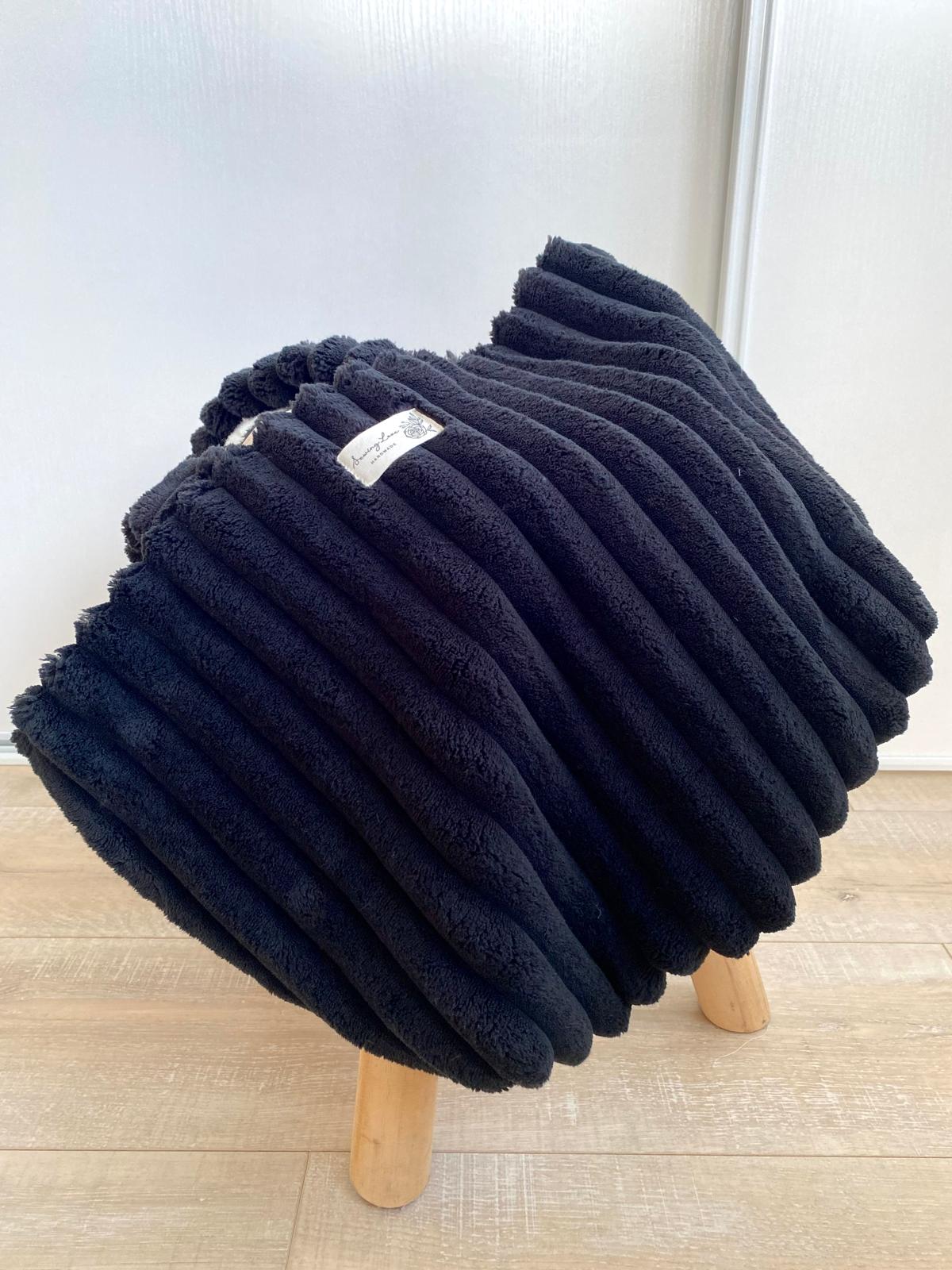 Sac cabas velours fluffy