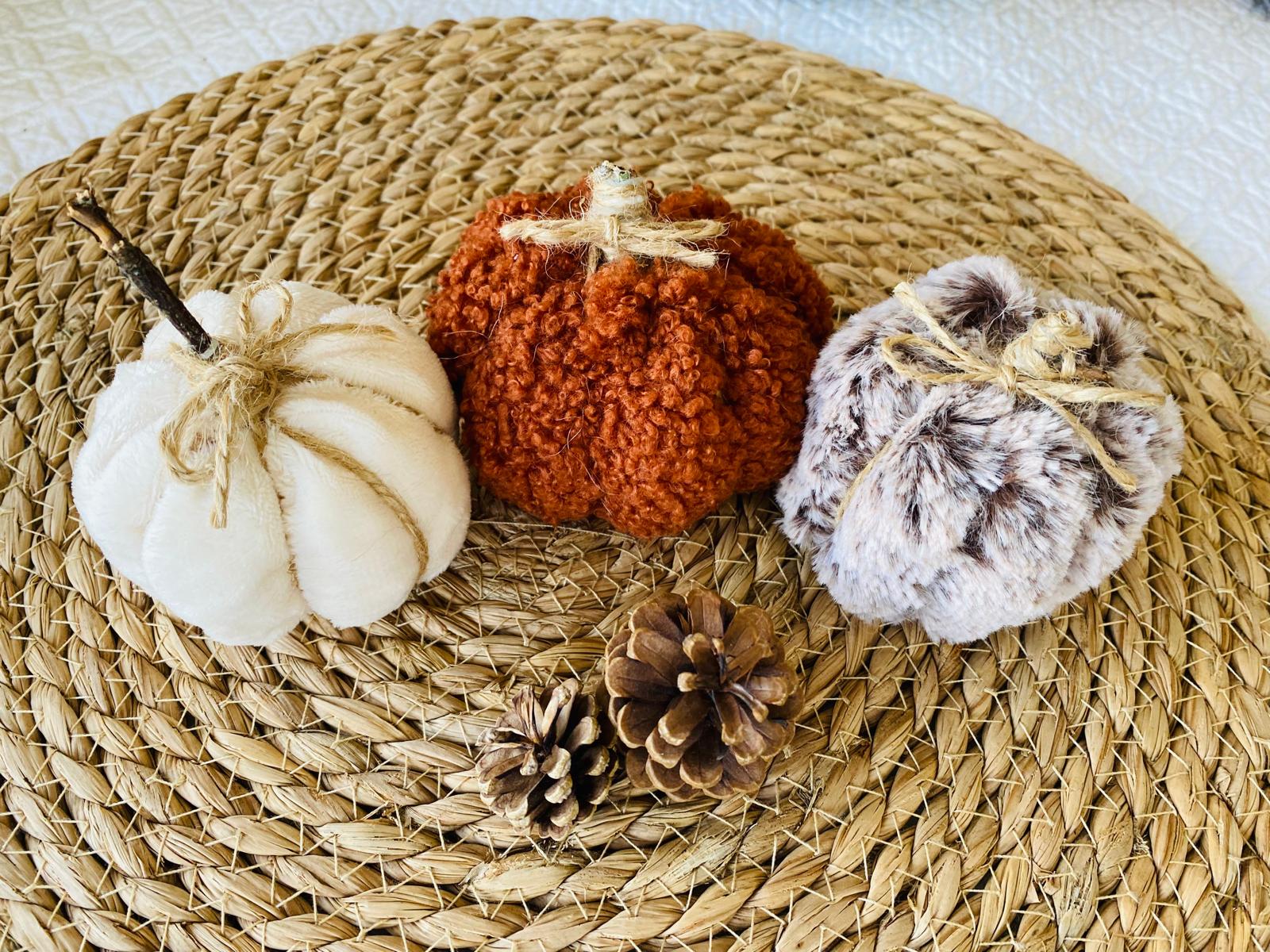 Citrouille décorative d'automne