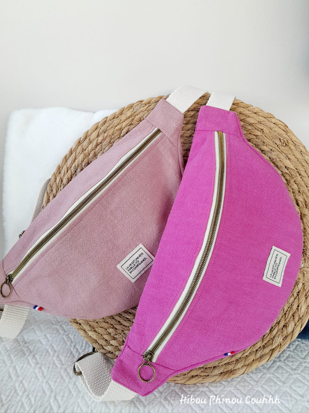 Sac banane collection lin lavé
