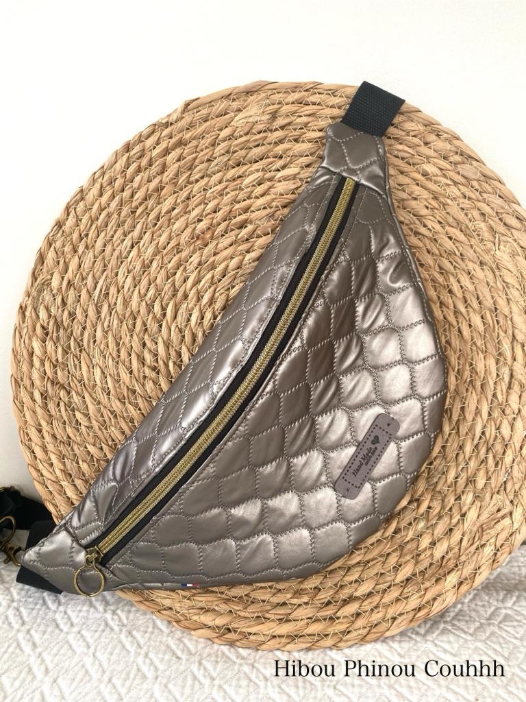 Sac banane matelassé