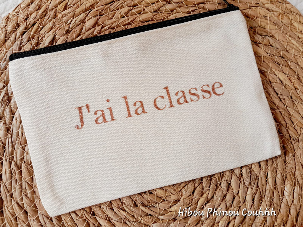 Trousse personnalisable - fin d'année / départ