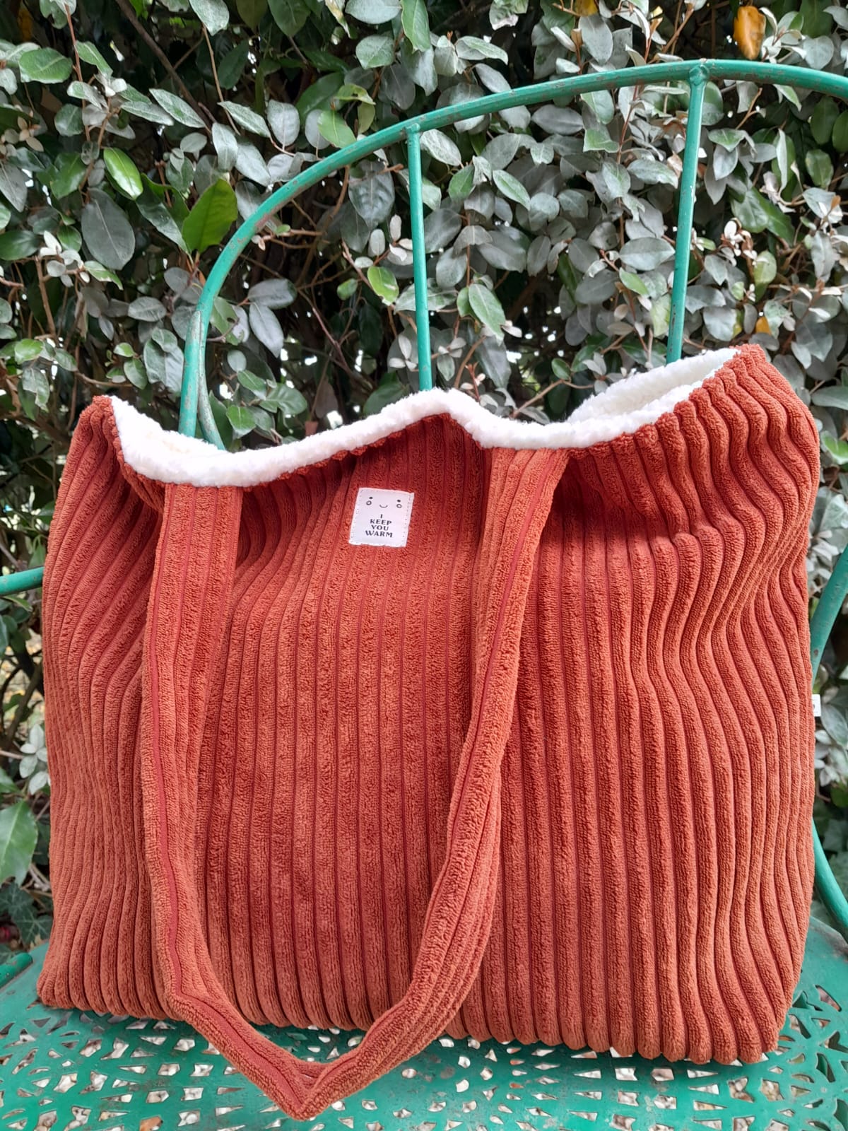 Sac cab. velours sherpa ultra doux - adopté